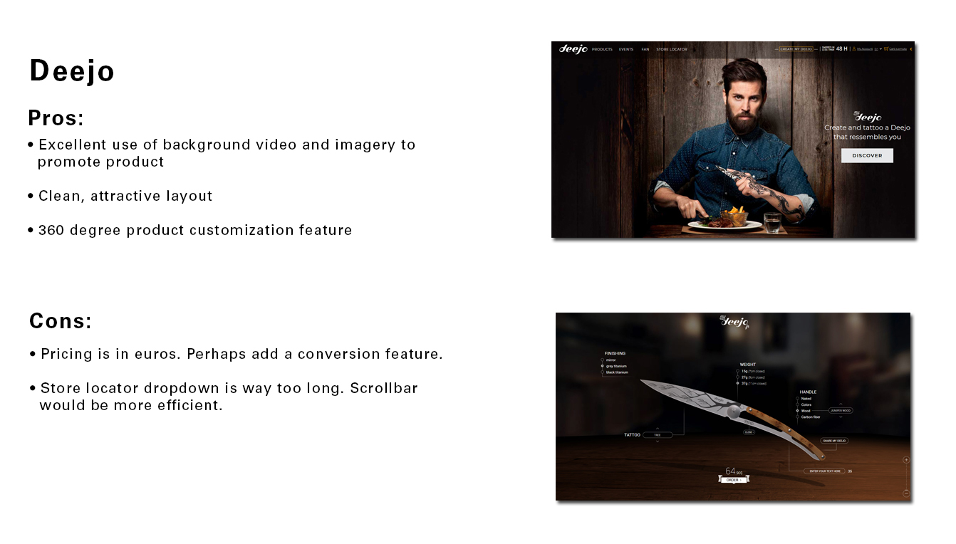 First slide